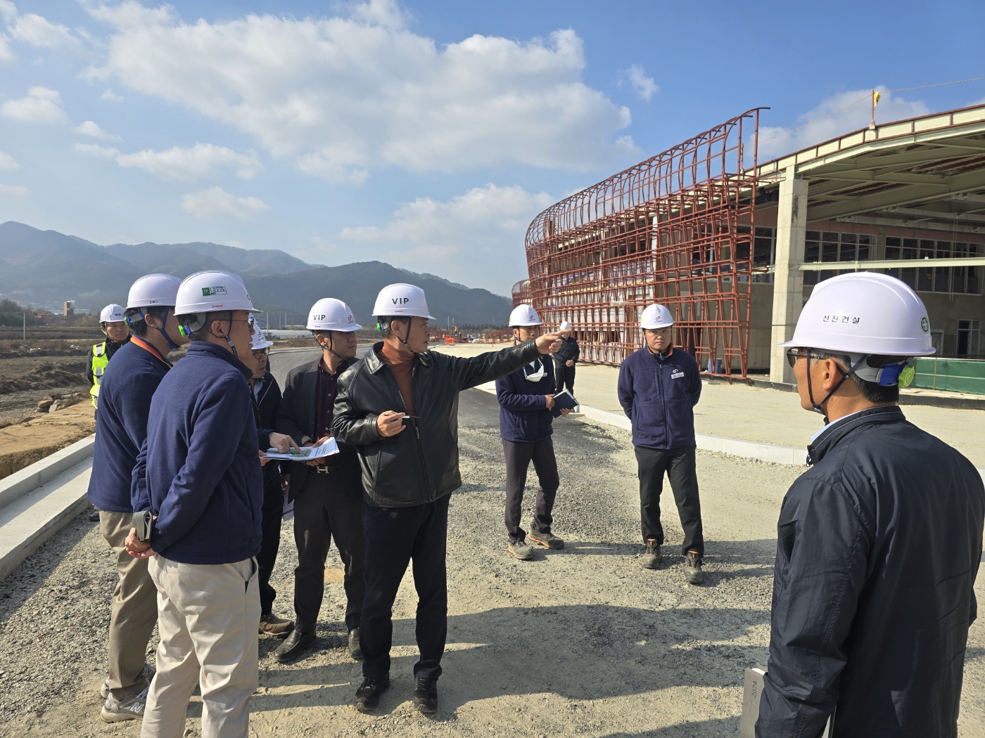 강원개발공사, 동절기 건설현장 안전패트롤 