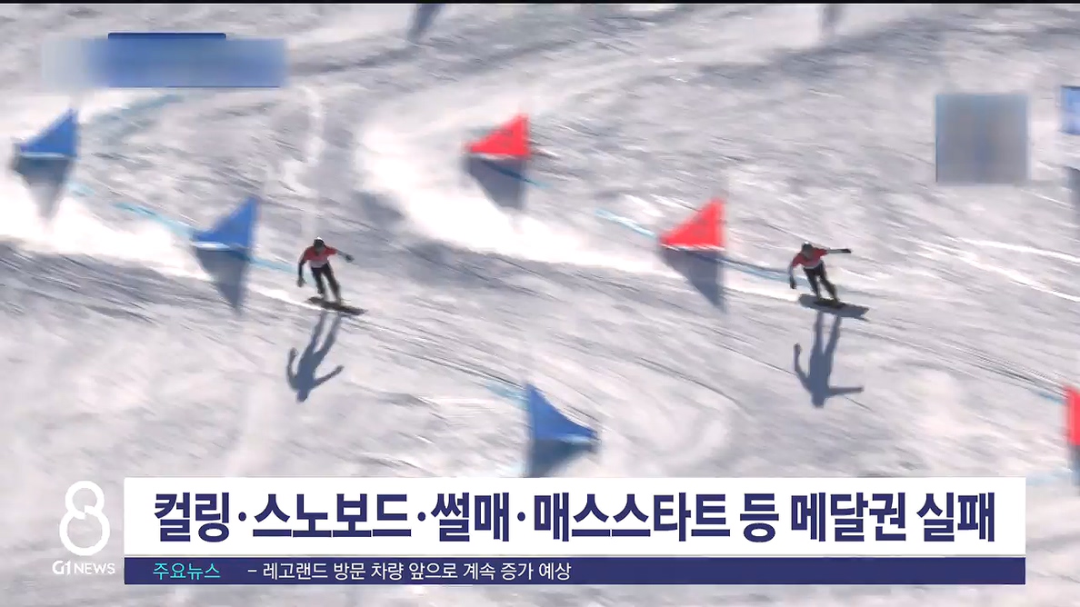 강원 선수단, 베이징 동계올림픽 대회 마무리