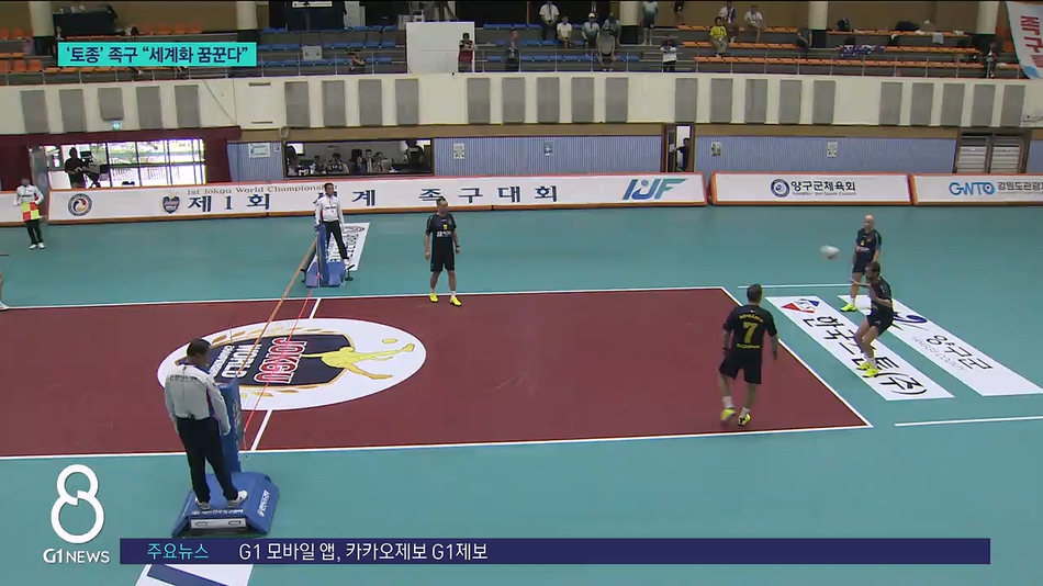 '토종' 족구 "세계화 꿈꾼다" 