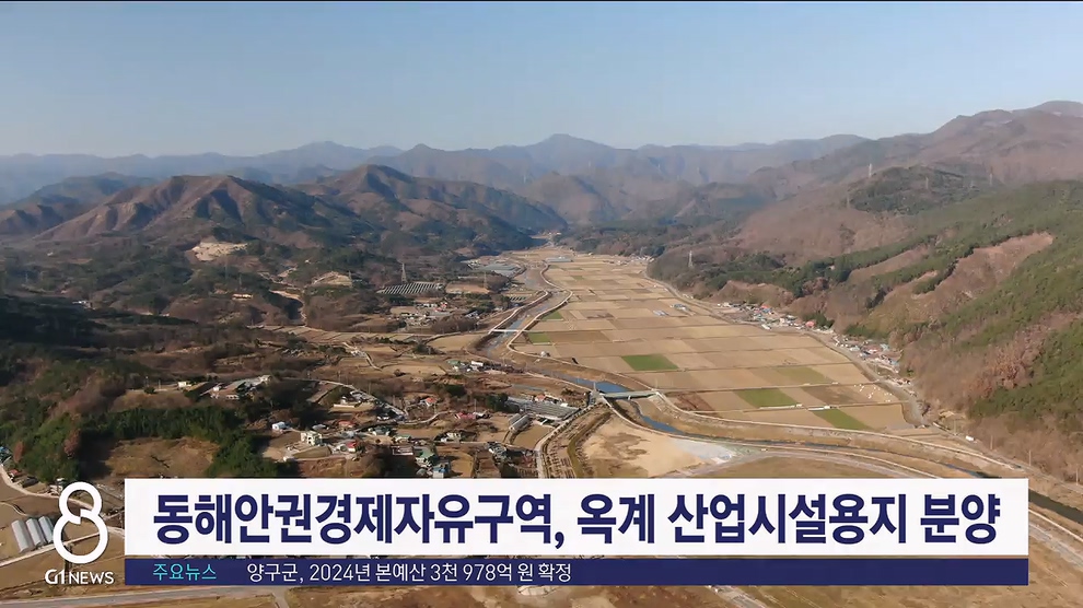 동해안권경제자유구역, 옥계 산업시설용지 분양