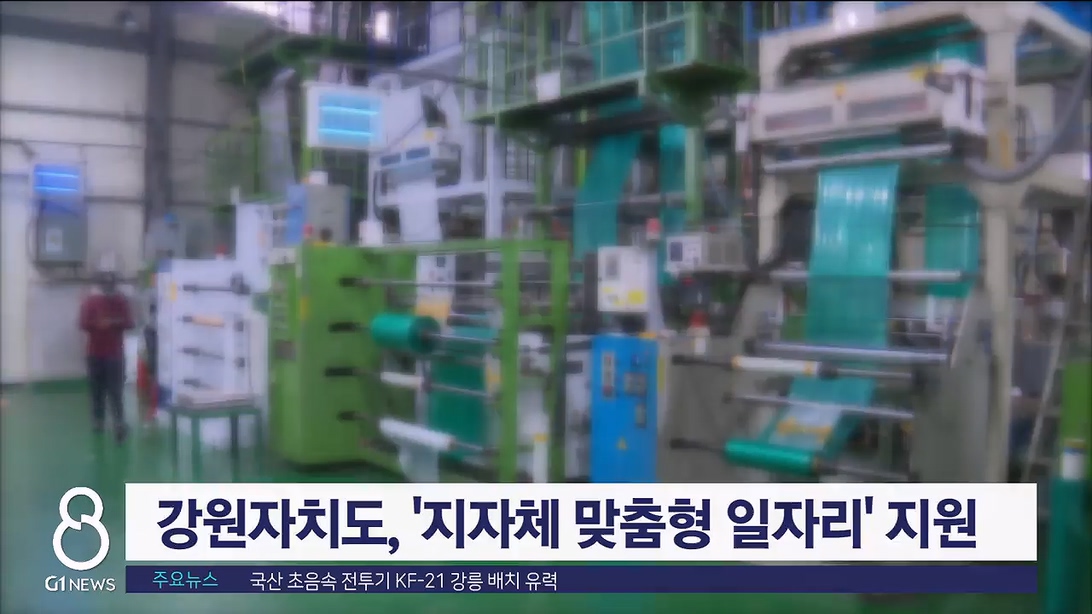 강원자치도, '지자체 맞춤형 일자리' 지원