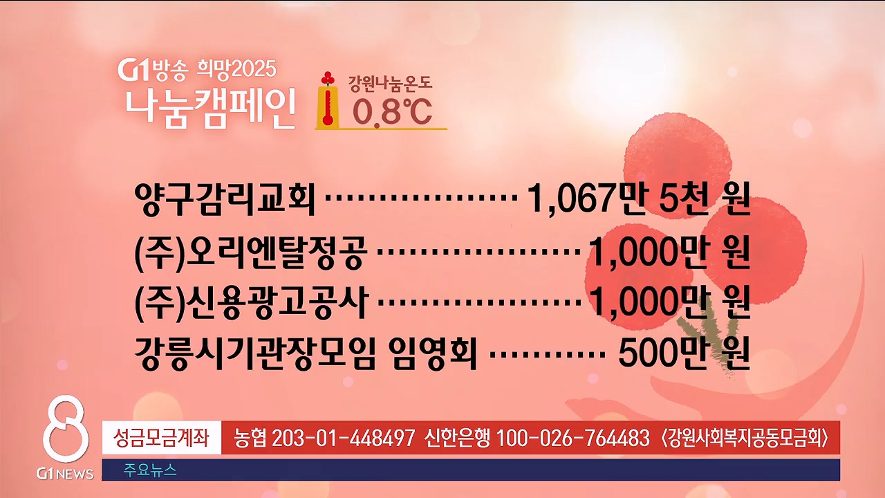 <2025 희망나눔 캠페인>