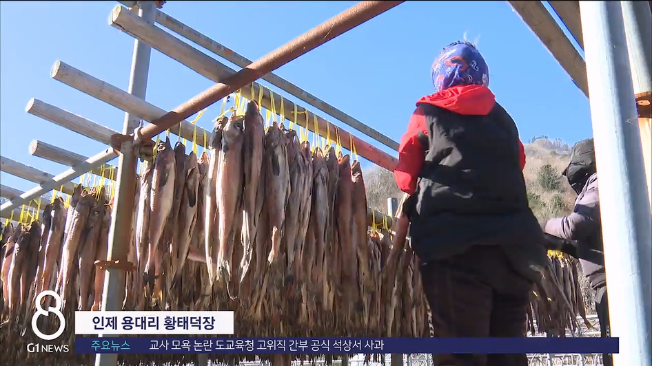 최강 한파 강타.. '-20도' 혹한의 강원 