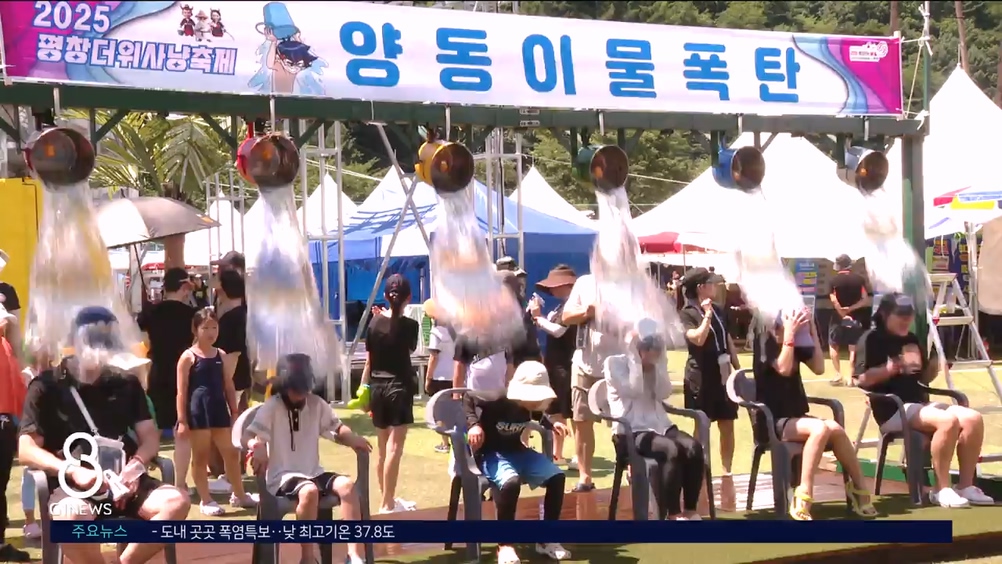 평창더위사냥축제 개막..열흘간 개최