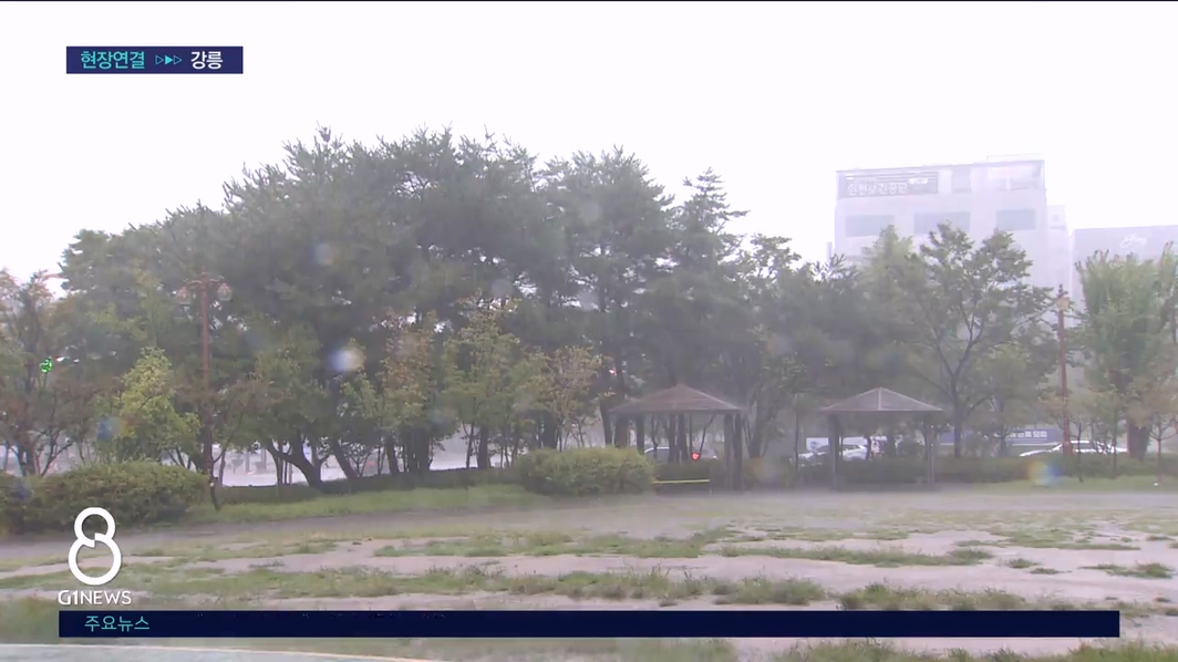 (LTE) 강릉에 호우주의보.. 가뭄 속 단비 