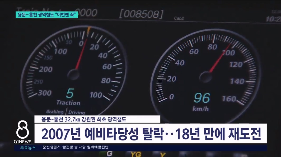 용문~홍천 광역철도 "이번엔 꼭" 