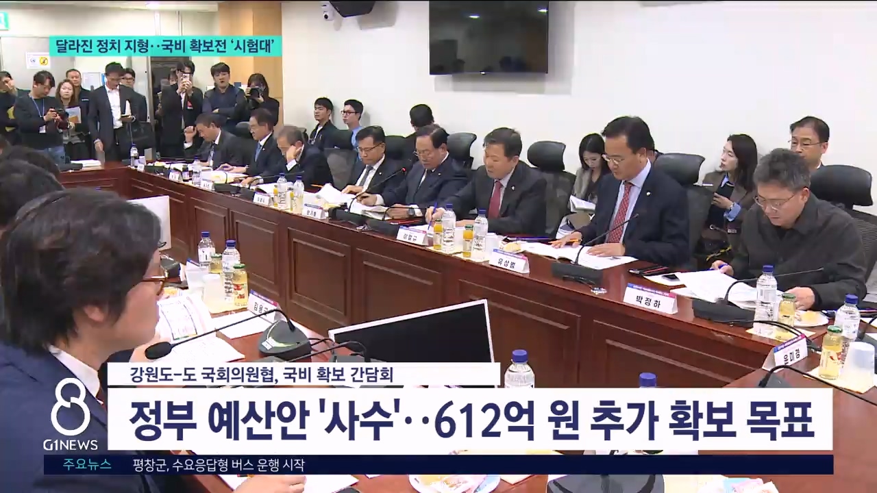 달라진 정치 지형..국비 확보전 '시험대' 