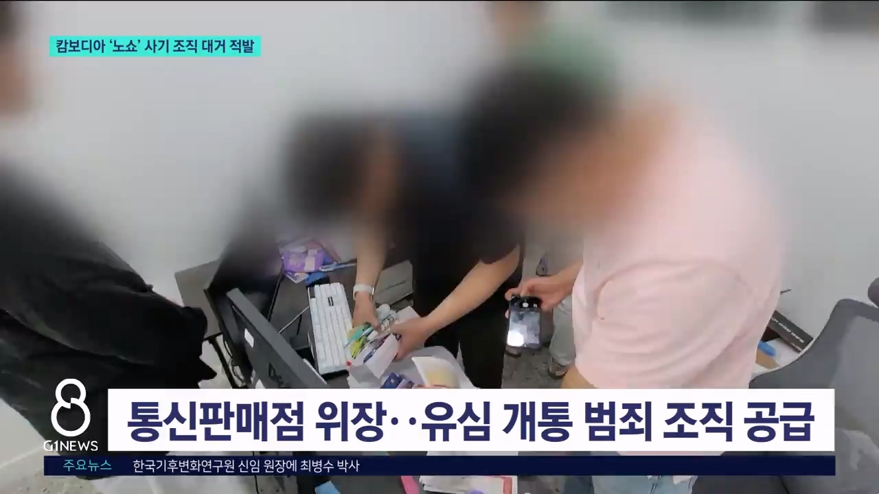 캄보디아 '노쇼' 사기 조직 대거 적발 