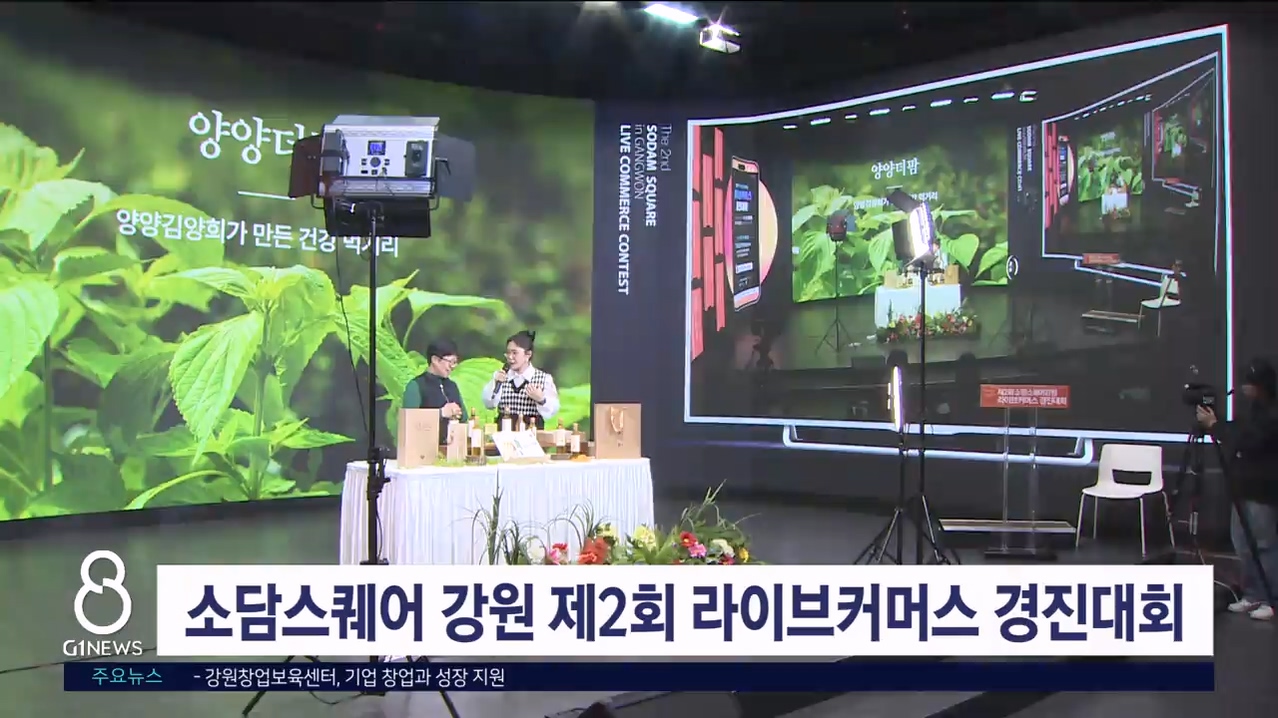 소담스퀘어 강원 제2회 라이브커머스 경진대회