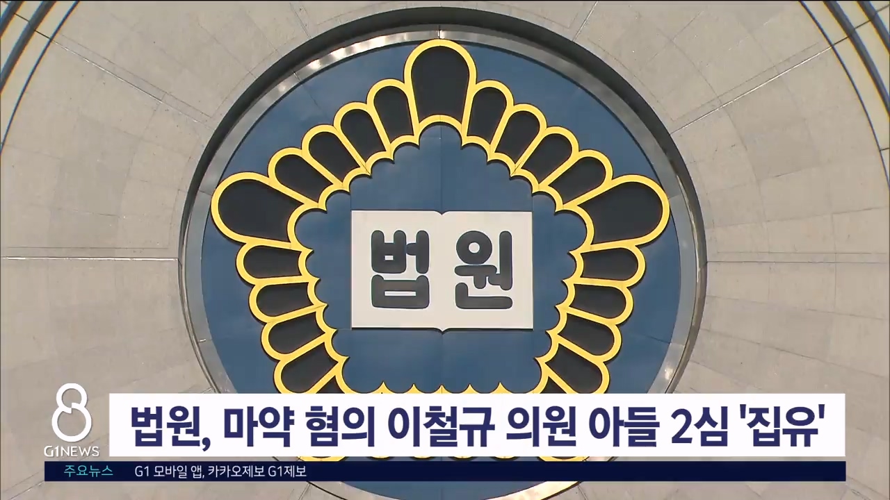 법원, 마약 혐의 이철규 의원 아들 2심 '집유'