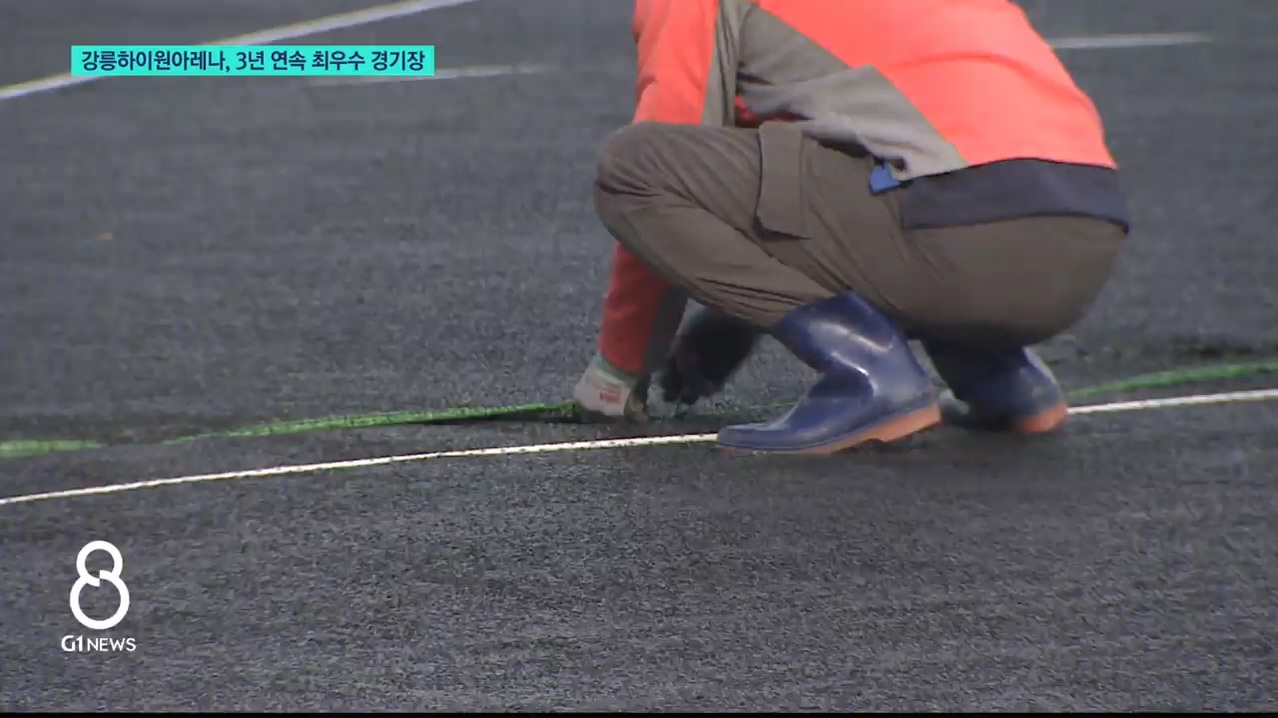 강릉하이원아레나, 3년 연속 최우수 경기장 