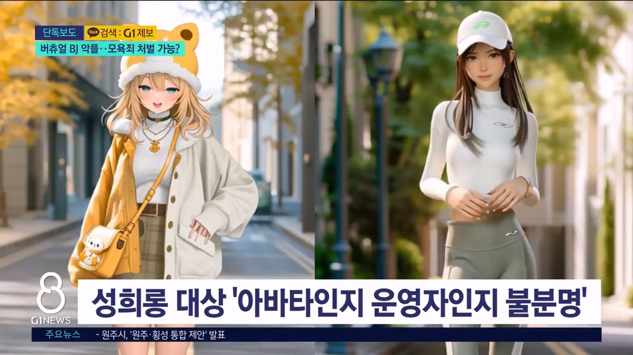 [단독] 버츄얼 BJ 악플..모욕죄 처벌 가능? 