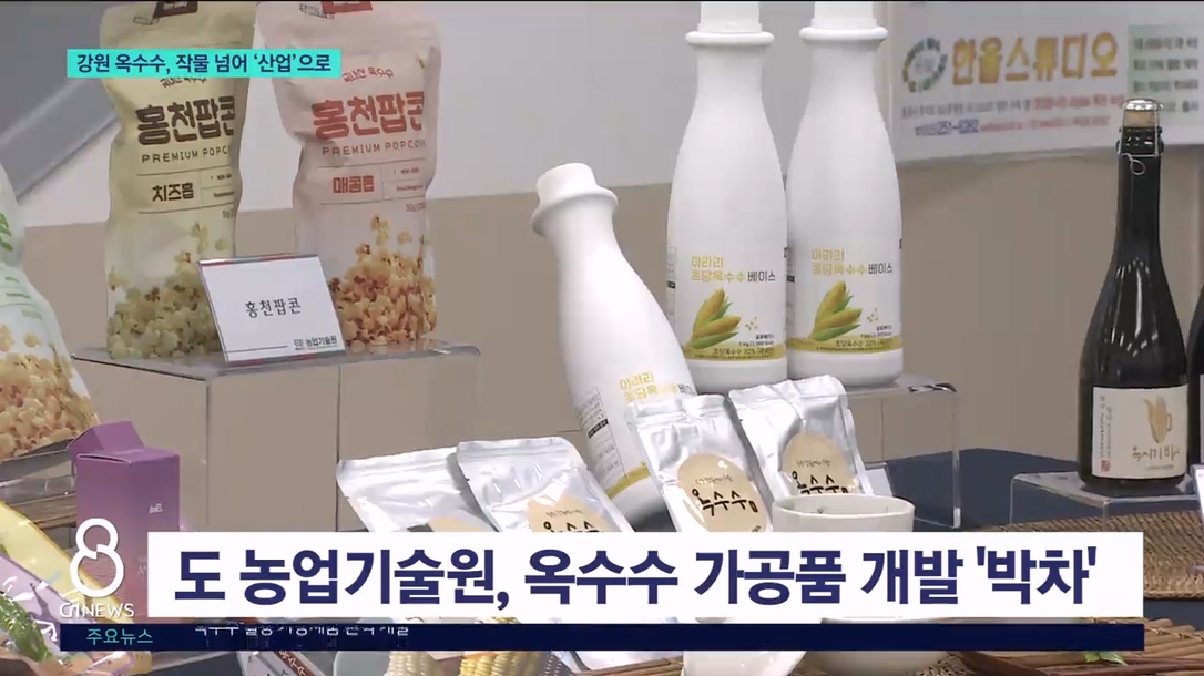 옥수수, 작물 넘어 '산업'으로