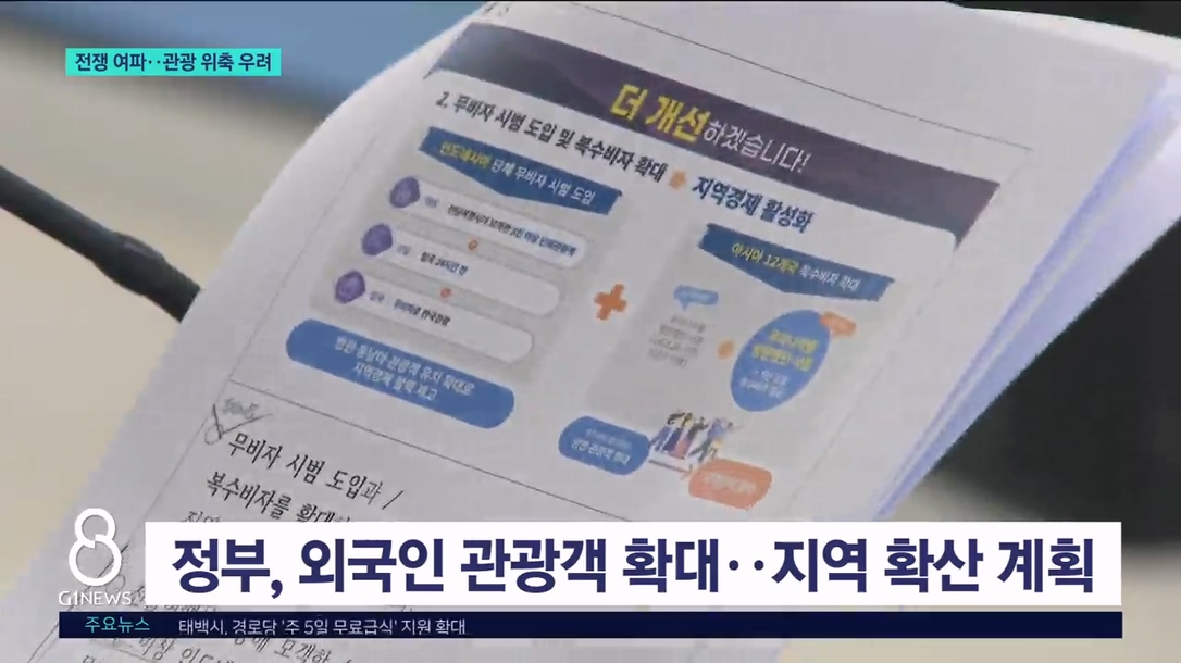 전쟁리스크..동해안 관광 위축 우려 