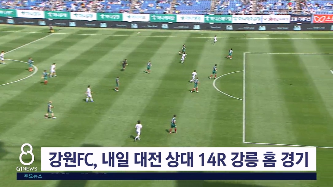 강원FC, 내일 대전 상대 14R 강릉 홈 경기 출격