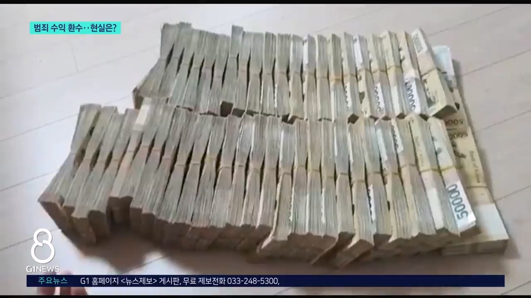 범죄 수익금 뺏어도 피해 회복 불가 
