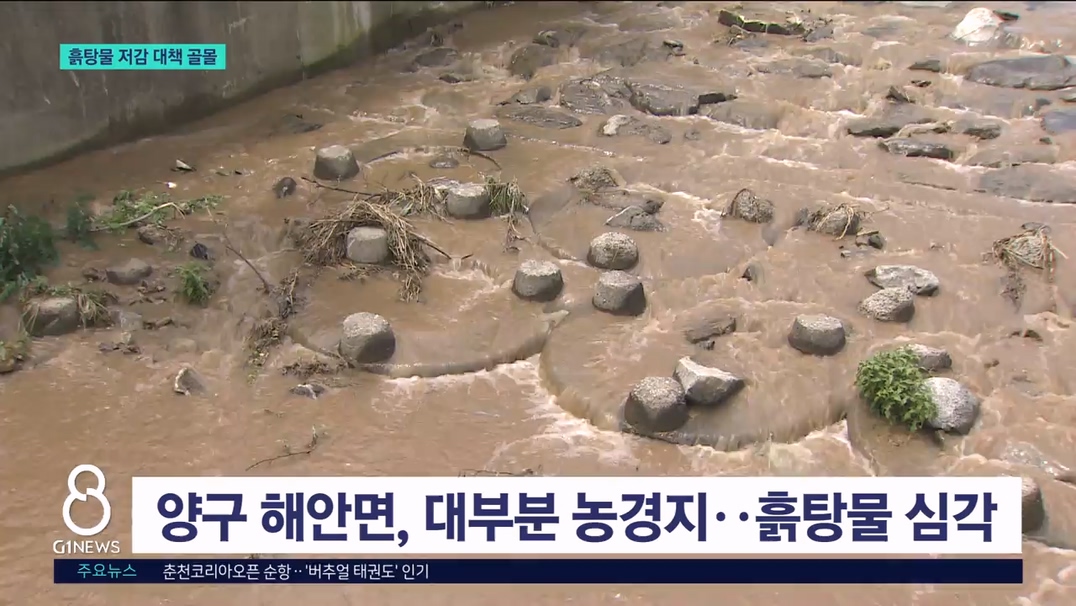 수십년 흙탕물..새로운 대책 골몰 