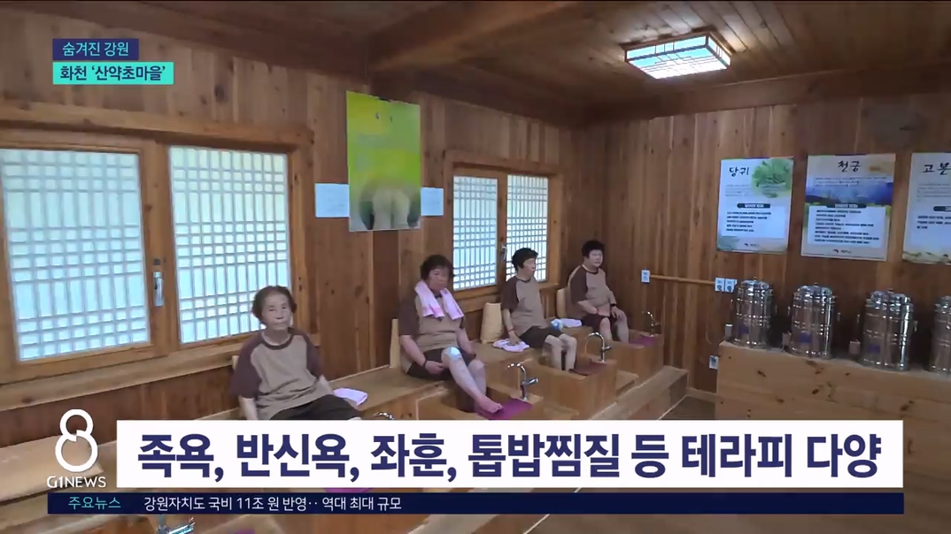 <관광기획> 숲속에서 힐링 '화천 산약초마을' 
