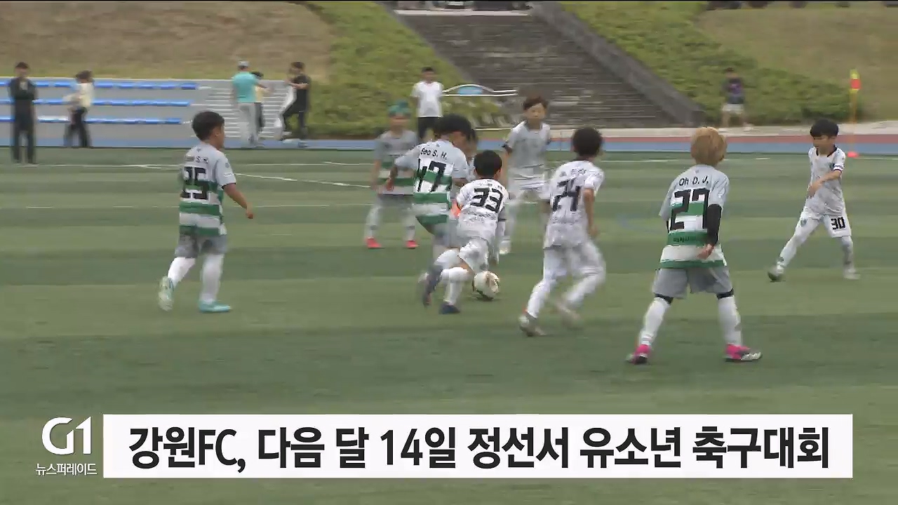 강원FC, 다음 달 14일 정선서 유소년 축구대회 개최