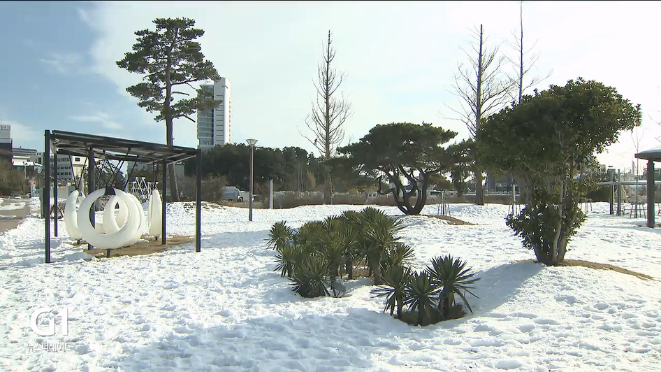 내일 강원 강추위..빙판길 도로살얼음 조심