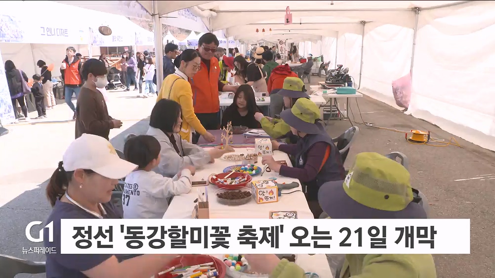 정선 '동강할미꽃 축제' 오는 21일 개막