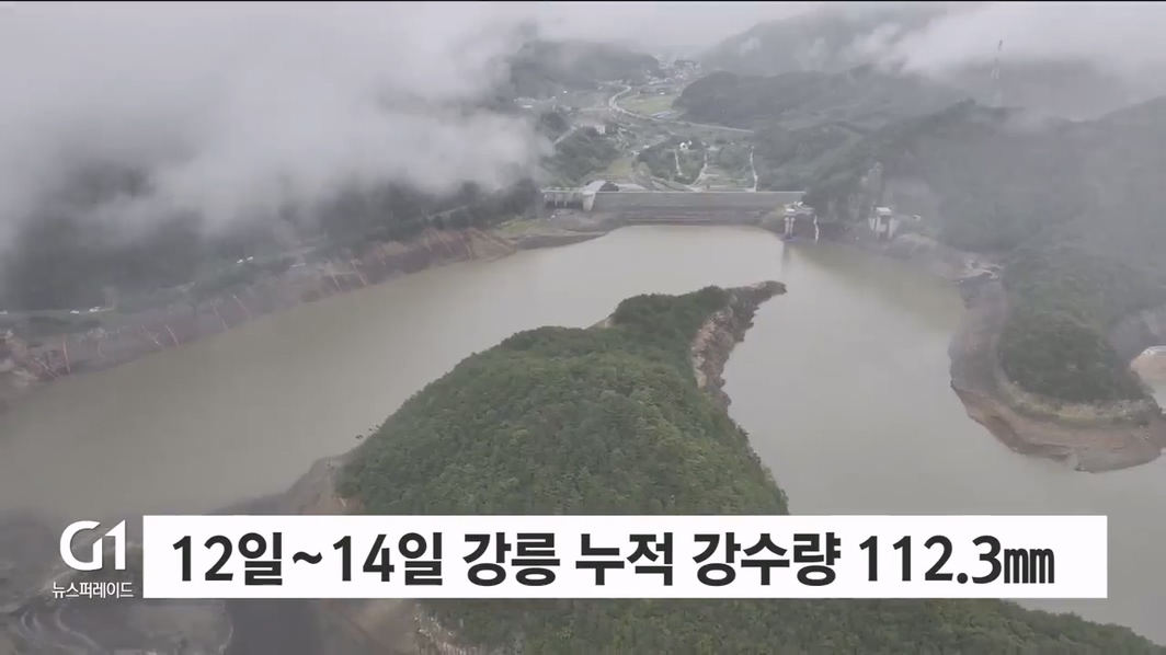 단비 내린 강릉..해갈엔 '역부족' 