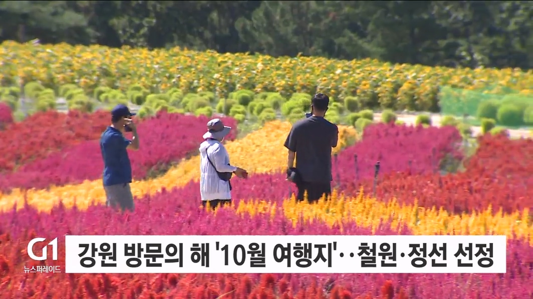 강원 방문의 해 '10월 추천 여행지'..철원·정선 선정